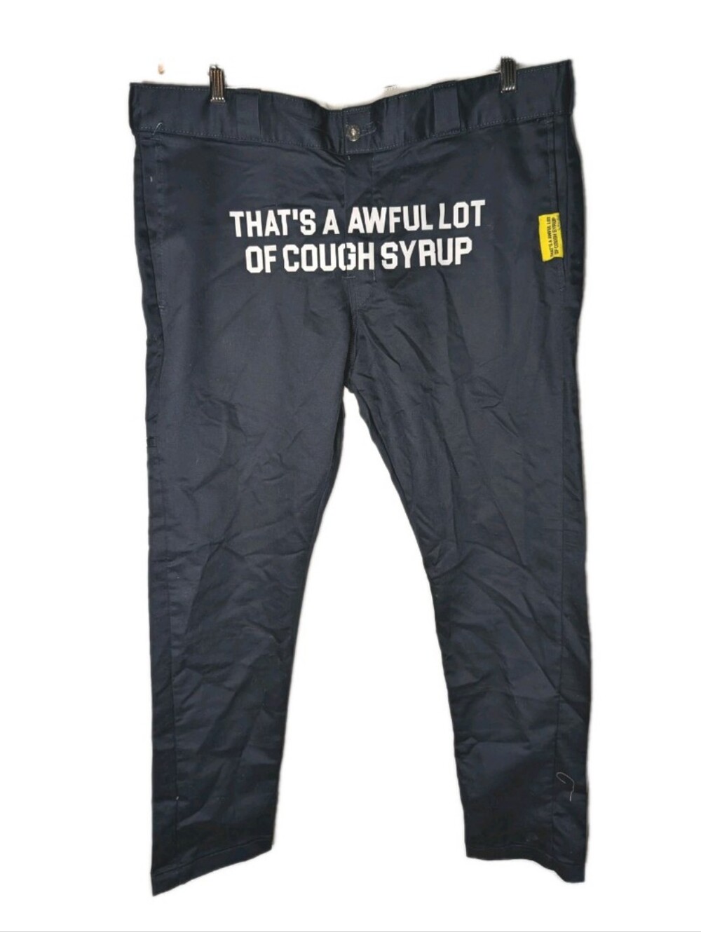 Dickies X Cough Syrup Pants Men Size 38 Waist X 30 Inseam Navy Work wear
